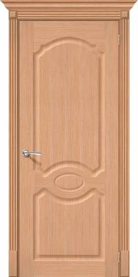 Дверь межкомнатная ПВХ "Ровито" ДО, 80х200 см, цвет миланский орех