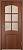 Дверь межкомнатная ПВХ "Альфа" ДО, 80х200 см, цвет шоколад