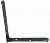 Кронштейн Металлист, МК 100х100 мм, цвет цинк