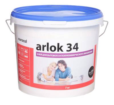 Клей дисперсионный ARLOK 34/55022, 7 кг