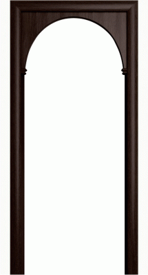 Арка Шпон универсальная Модерн "Венге" высота до 2,1 м, ширина 0,7 - 1,3 м, толщина стены 0,4 м