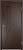 Дверь межкомнатная Ламинированная "Стрелиция" ДГ, 90х200 см, цвет венге
