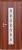 Дверь межкомнатная Ламинированная "Лилия" ДОФ, 70х200 см, цвет итальянский орех