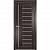 Дверь межкомнатная ПВХ "Sonata 38" ДО, 80х200 см, цвет орех темный рифленый