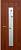 Дверь межкомнатная Ламинированная "Тифани-2" ДОФ, 80х200 см, цвет итальянский орех (Уценка)