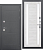 Дверь металлическая "Isoterma 11 см", Антик  Серебро/ Ривьера айс Царга СБ, 960 мм, правая