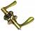 Ручка-защелка (Кноба) Julie 891 SB-ET, ключ-ключ, цвет SB золото матовое