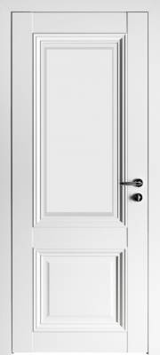 Дверь межкомнатная Diford "220" ДГ, 80х200 см,  цвет белый матовый полипропилен