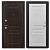 Дверь металлическая "Премиум/Александрия", МДФ Almon28(classic01) / МДФ Белый Ясень(classic01), 960мм, левая (УС)