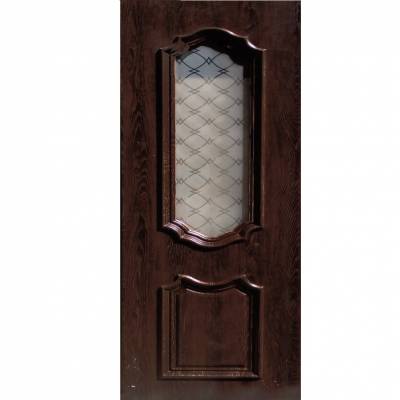 Дверь межкомнатная ПВХ "Асти" ДО, 90х200 см, цвет черный венге