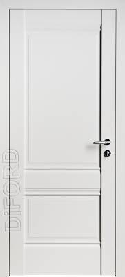 Дверь межкомнатная Diford "241" ДГ, 60х200 см, цвет белый полипропилен
