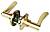Ручка-защелка (Кноба) Julie 894 SB-ET, ключ-ключ, цвет SB золото матовое