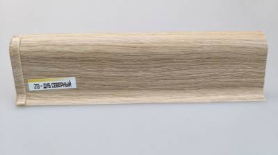 Плинтус напольный Идеал "Классик", цвет 213 "Дуб северный", высота 55 мм, длина 2,2 м